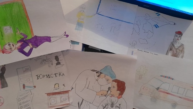 "Менің болашақ мамандығым" тақырыбында сурет байқауы